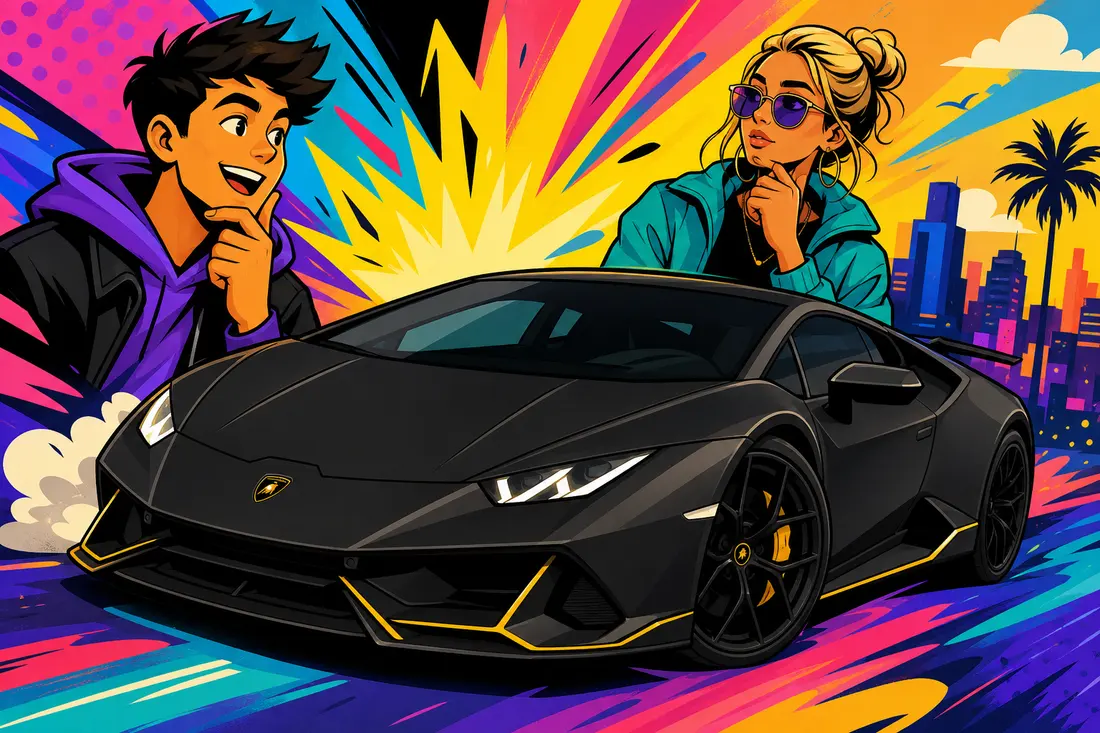 Pourquoi le noir mat est-il si populaire sur les Lamborghini ?