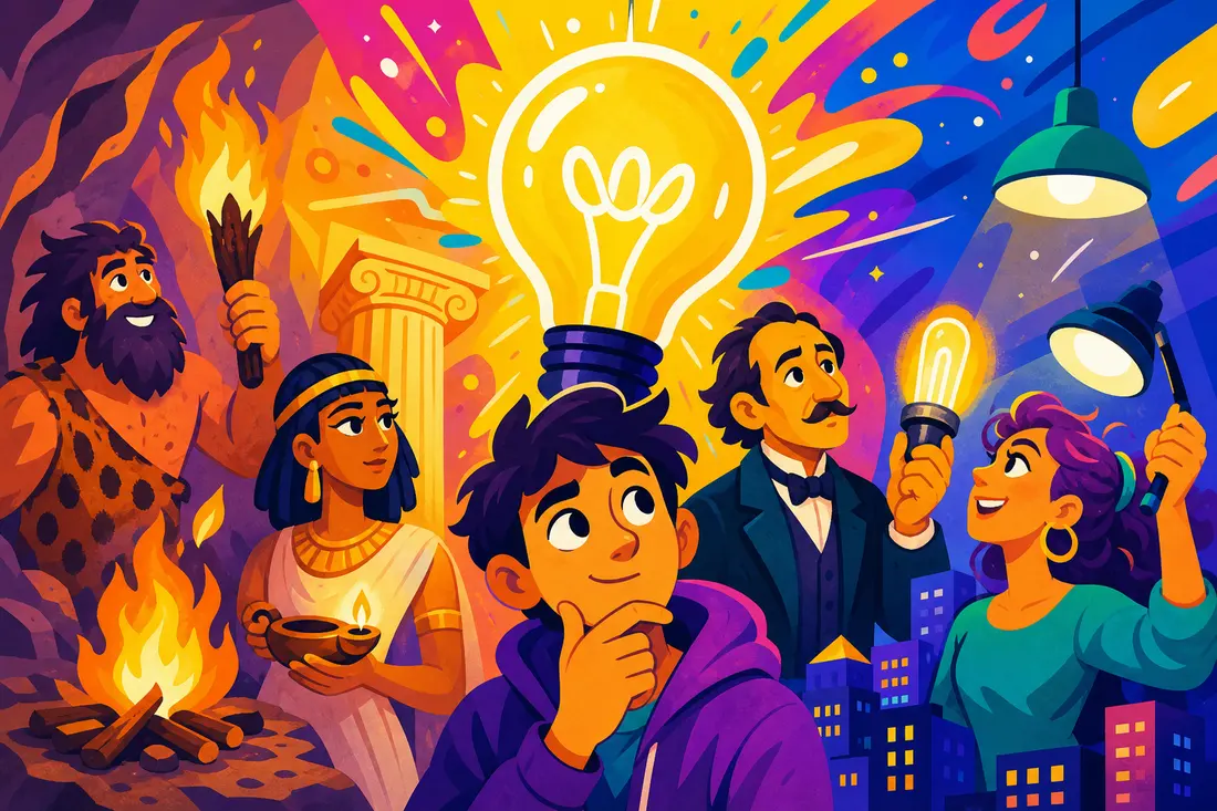 Qui a inventé la lumière ?