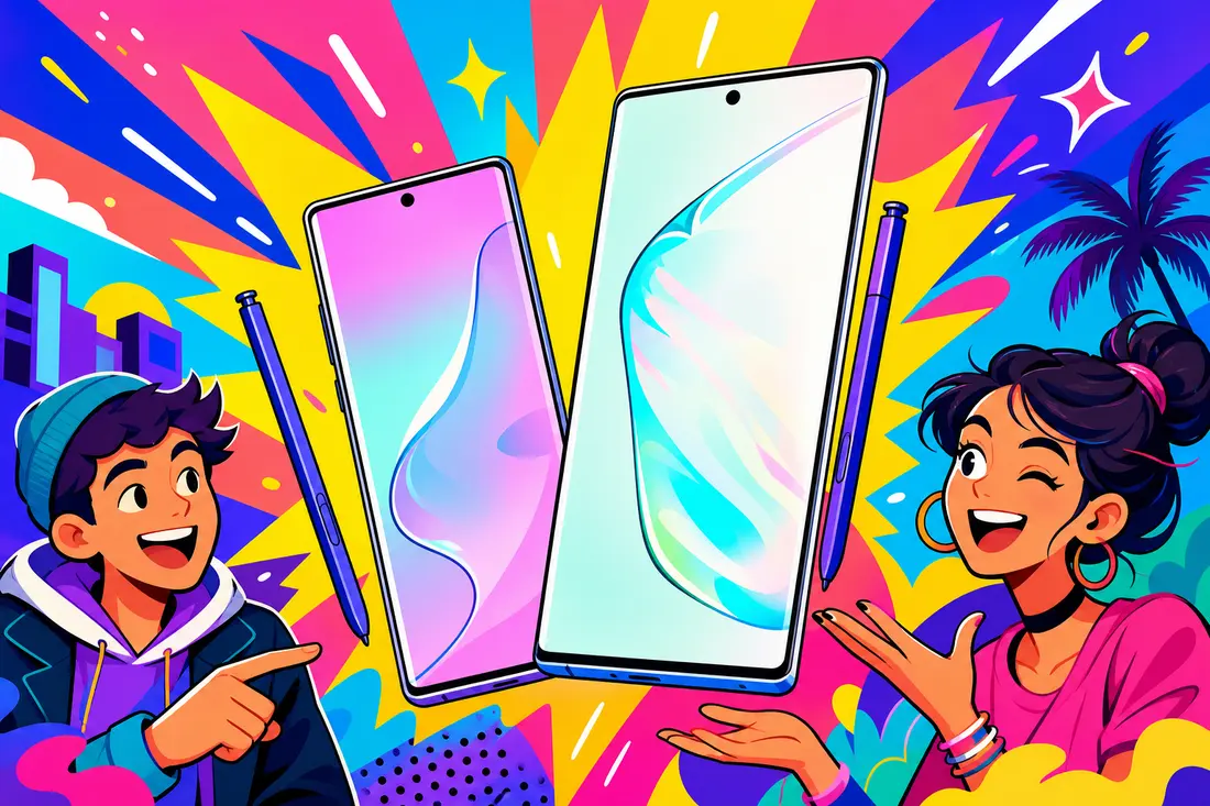 Samsung lève le voile sur le Galaxy note 10 et le Galaxy note 10 plus
