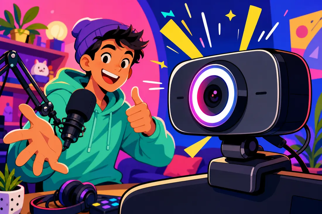 Une nouvelle webcam pour faciliter les livestreams