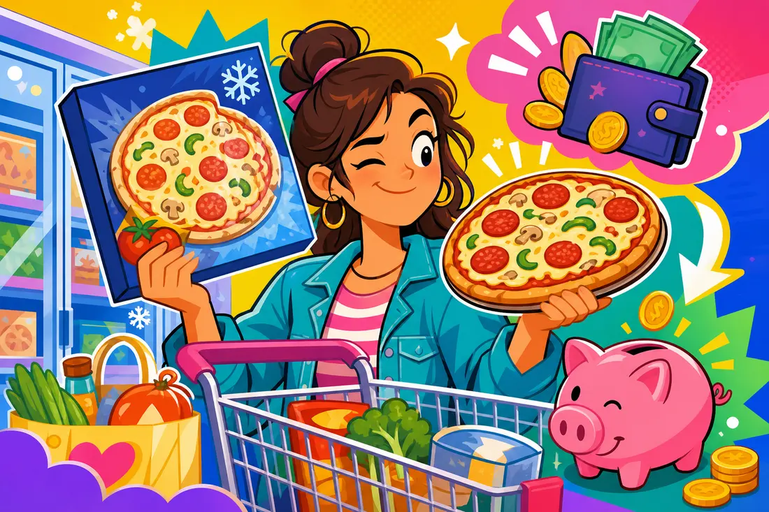 Combien de calories dans une pizza surgelée ?