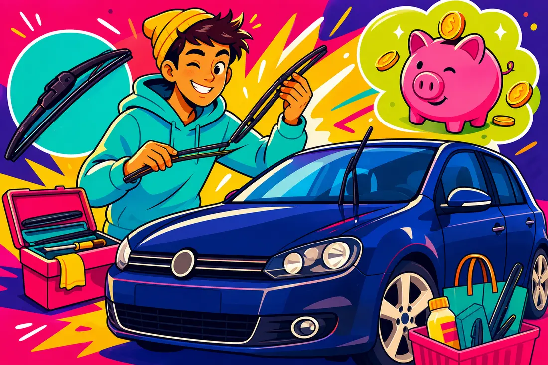 Comment changer les essuie-glaces de sa Golf 6 ?