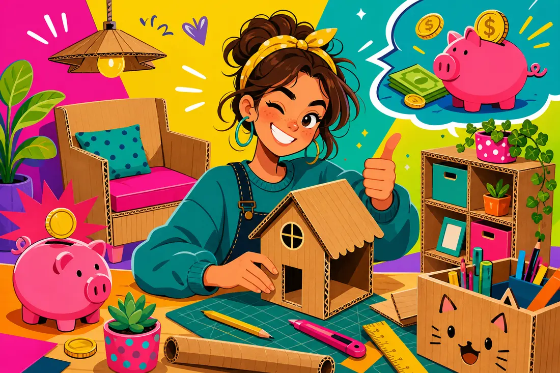Comment fabriquer des objets en carton soi-même ?