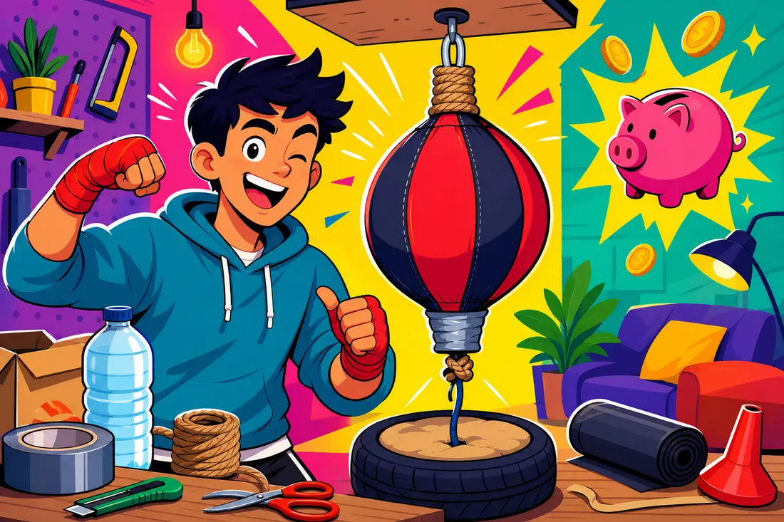 Comment fabriquer facilement un punching ball à la maison ?