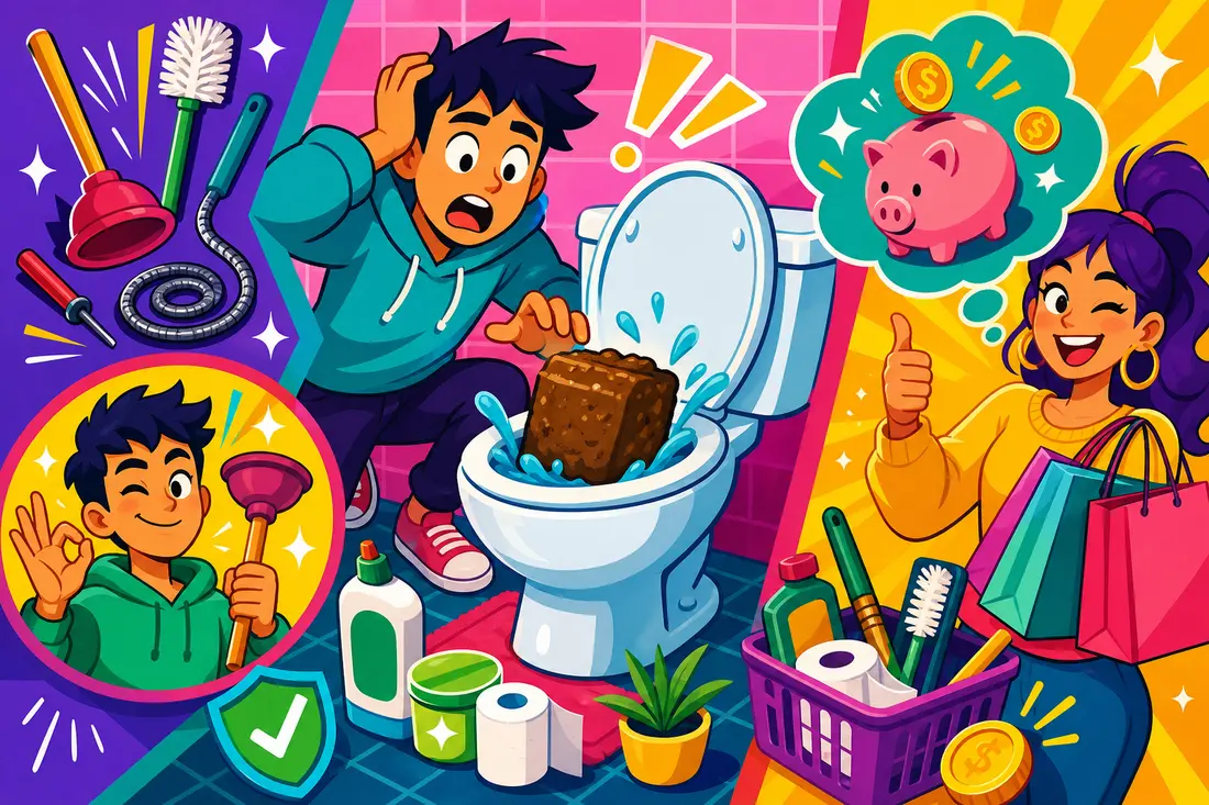 Comment faire face aux grosses selles qui bouchent les toilettes : solutions efficaces et prévention