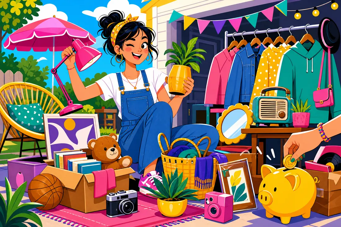 Comment organiser un vide-grenier chez soi