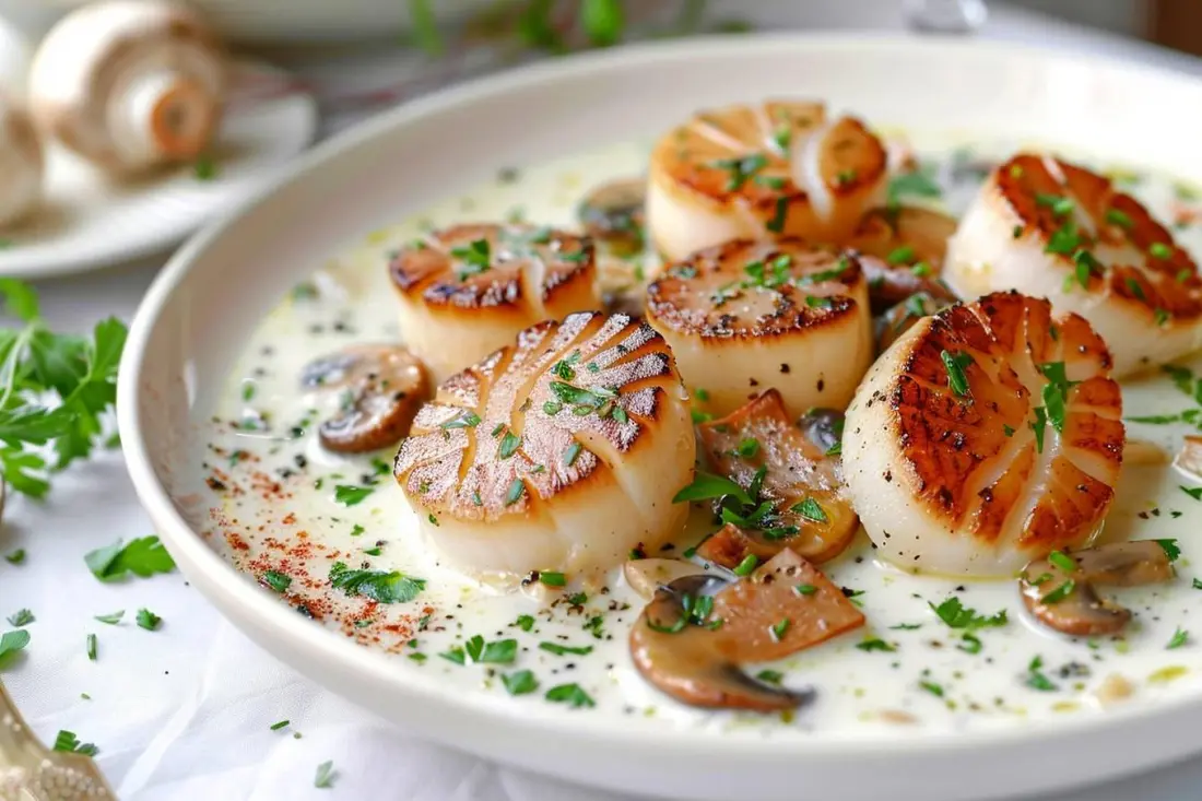 Comment réussir des coquilles St. Jacques à la normande ?