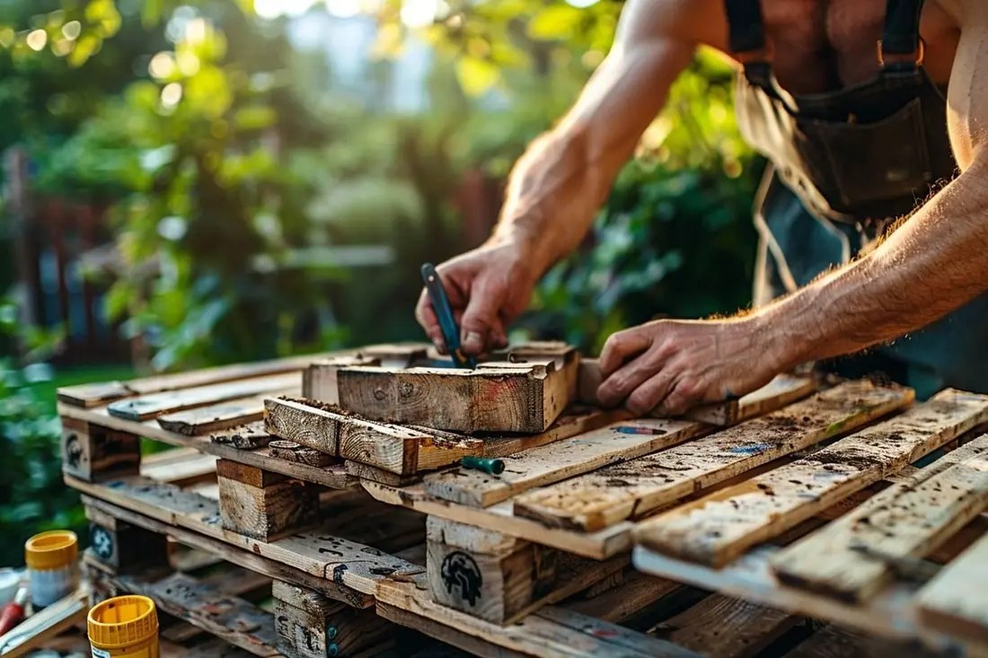 Idées de projets de bricolage avec des palettes en bois