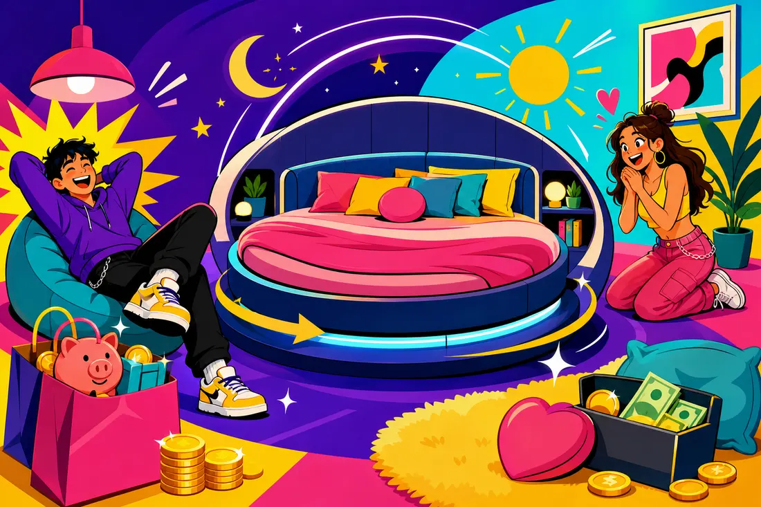 Le lit rond tournant : une révolution dans le domaine du sommeil ?