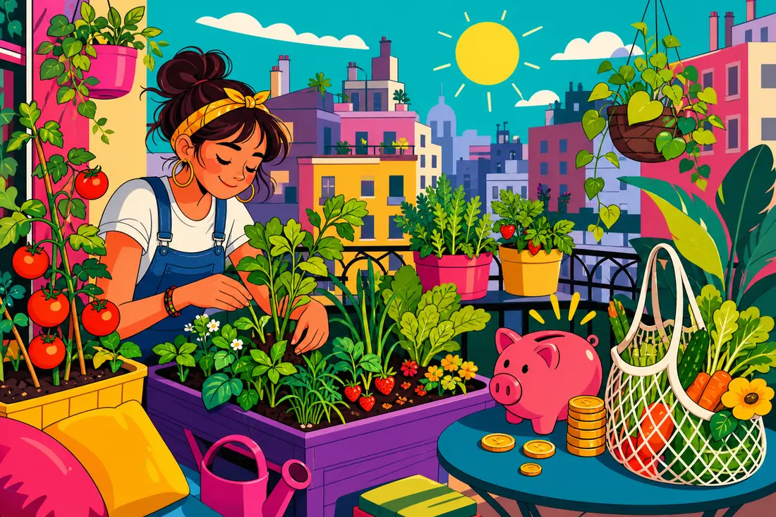Les bases de la permaculture pour un balcon productif en ville