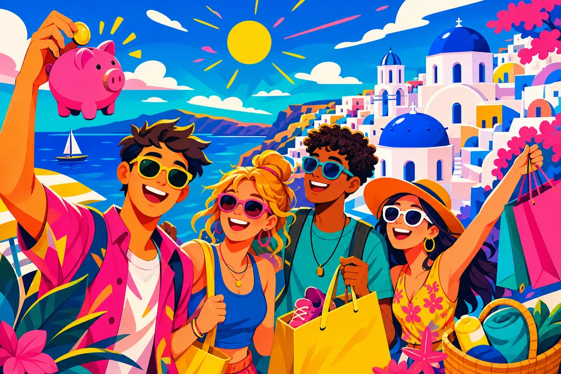 Quand partir en grece entres jeunes