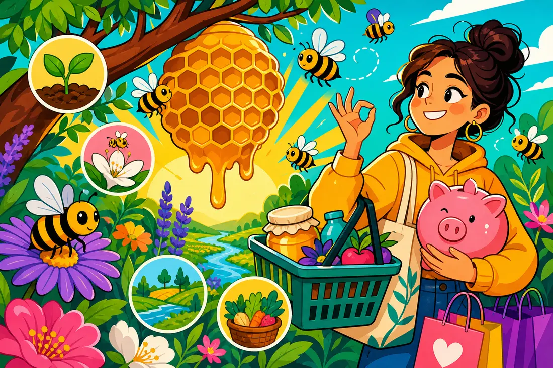 Pourquoi les abeilles font du miel et l’importance pour l’écosystème