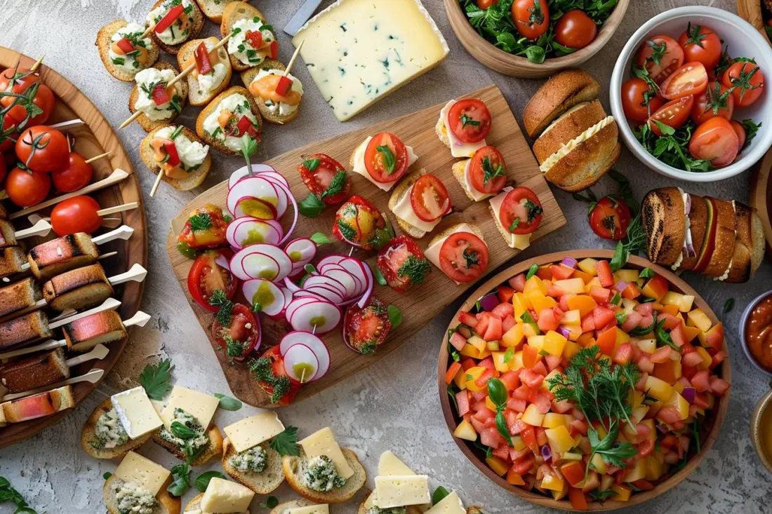 Quelles recettes pour un apéro dînatoire réussi ?