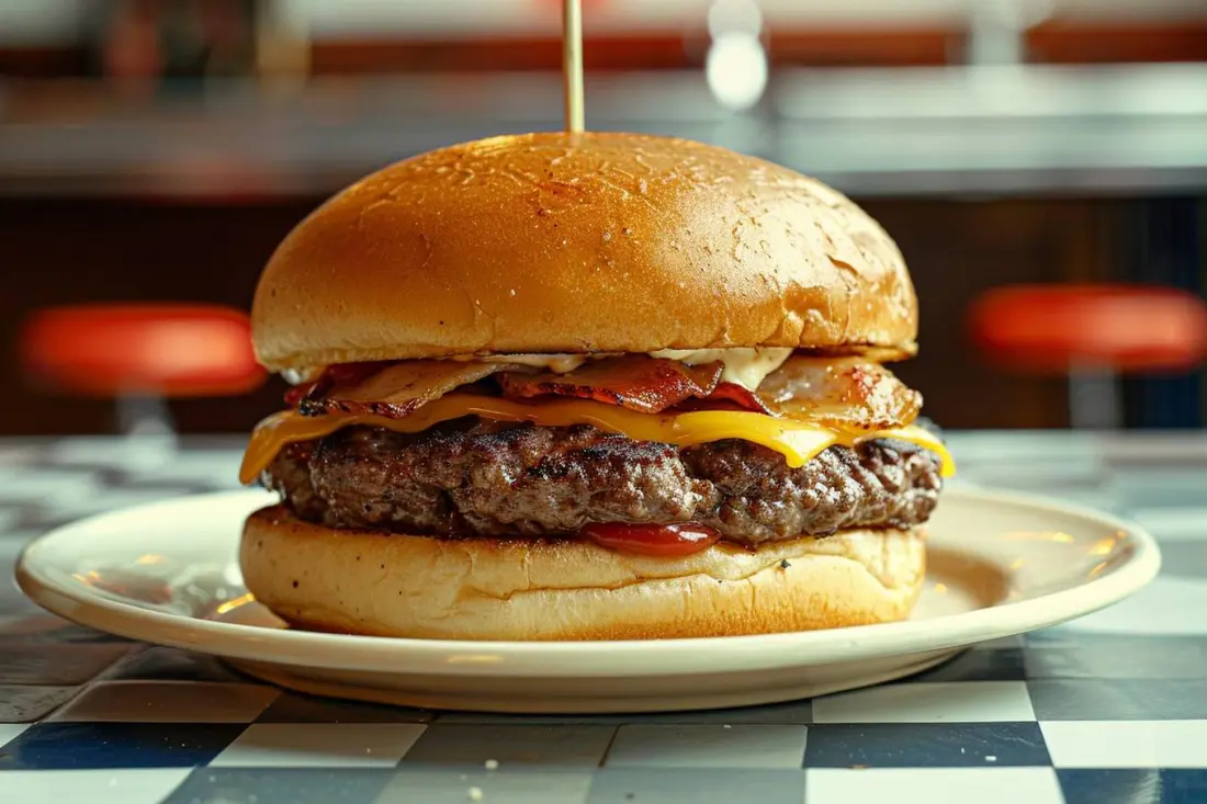 Un hamburger de deux décennies gardé intact