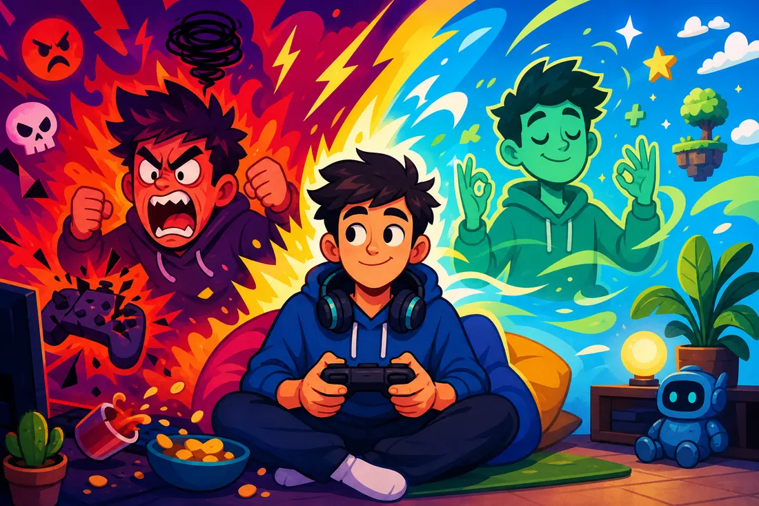 Comment ne plus s’énerver sûr les jeux vidéo ?
