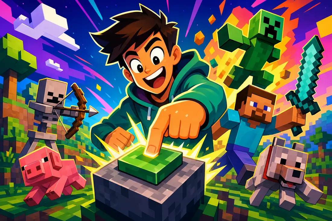 Comment utiliser efficacement le bouton Minecraft ?
