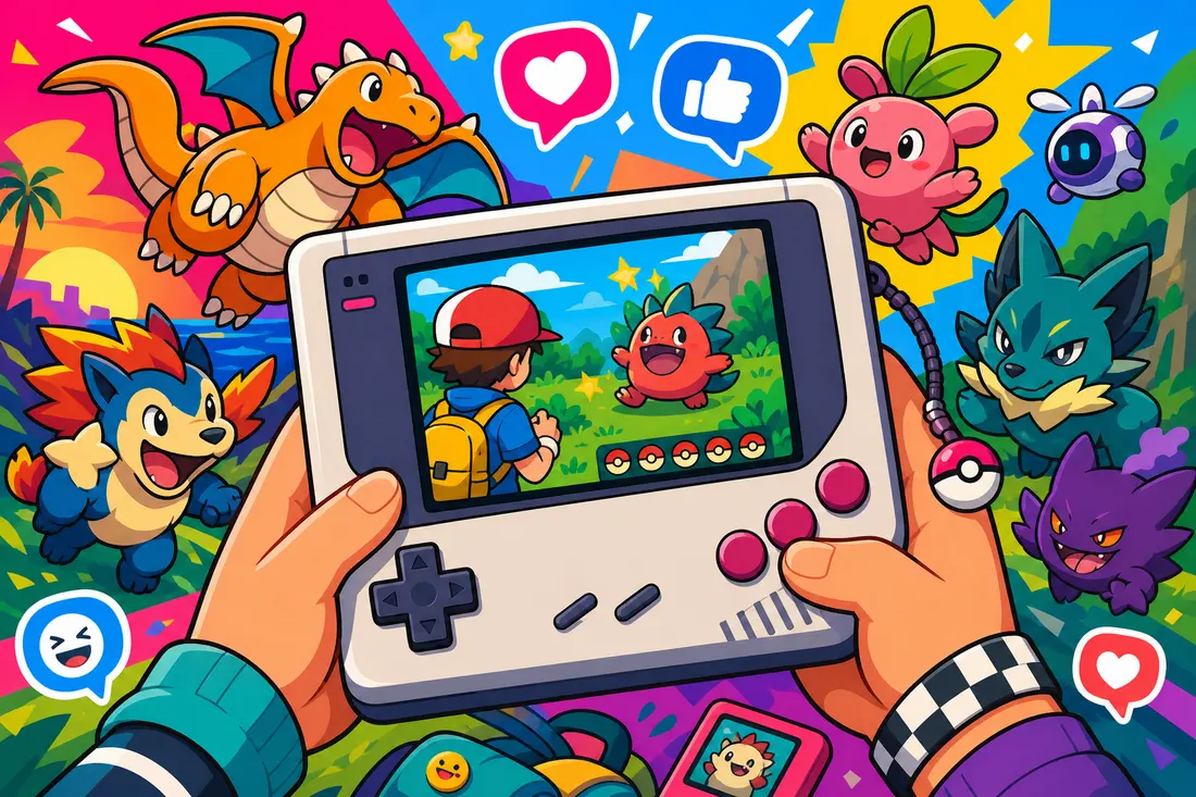 Pokémon Rouge peut se jouer sur Twitter