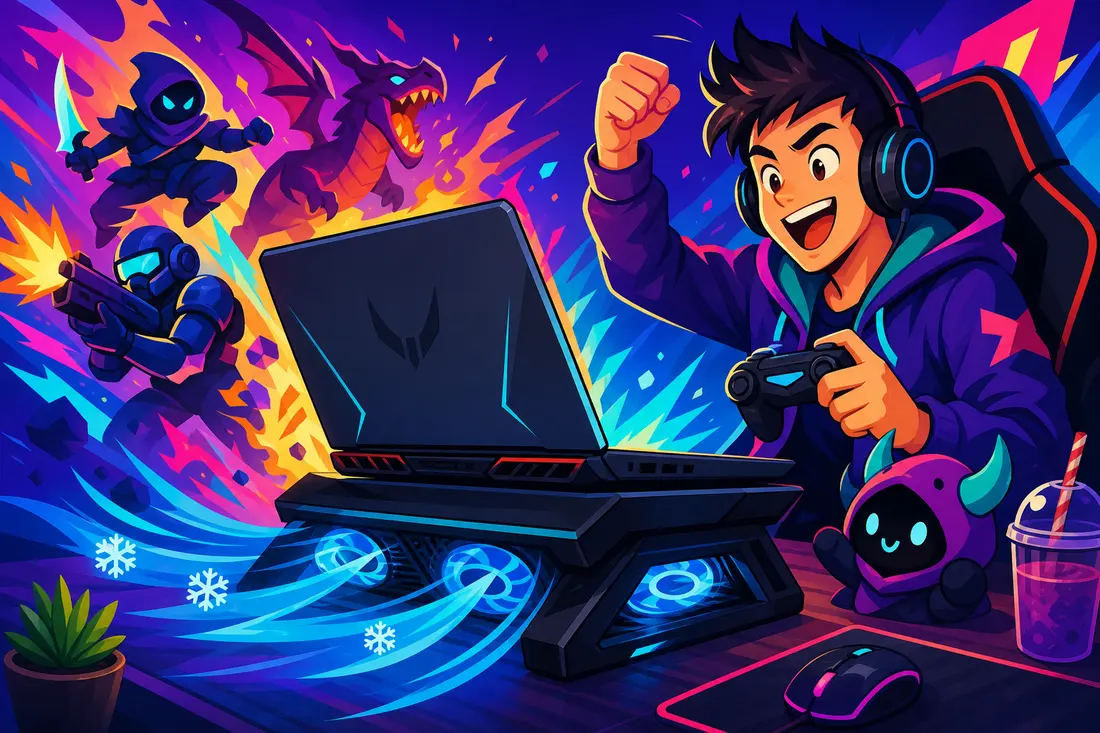 Pourquoi un refroidisseur est-il indispensable pour un PC portable gamer ?