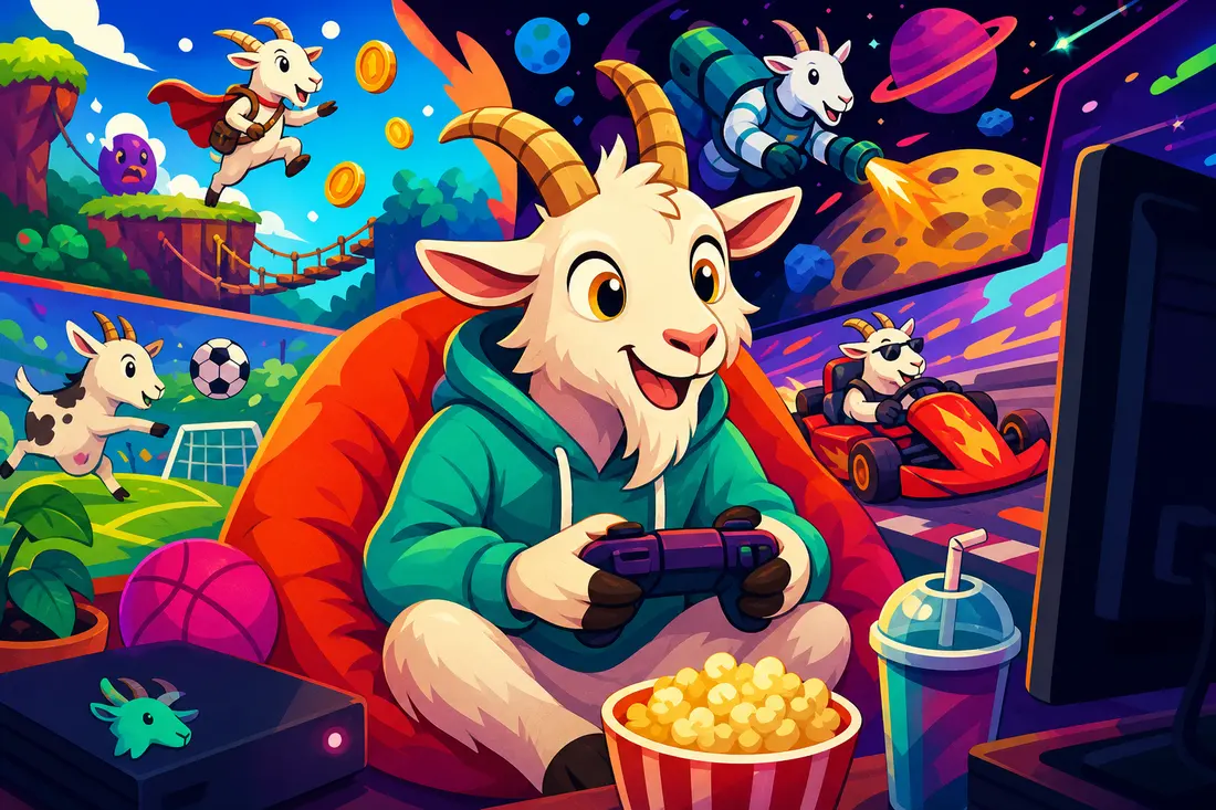 Quels sont les meilleurs jeux pour divertir votre chèvre ?