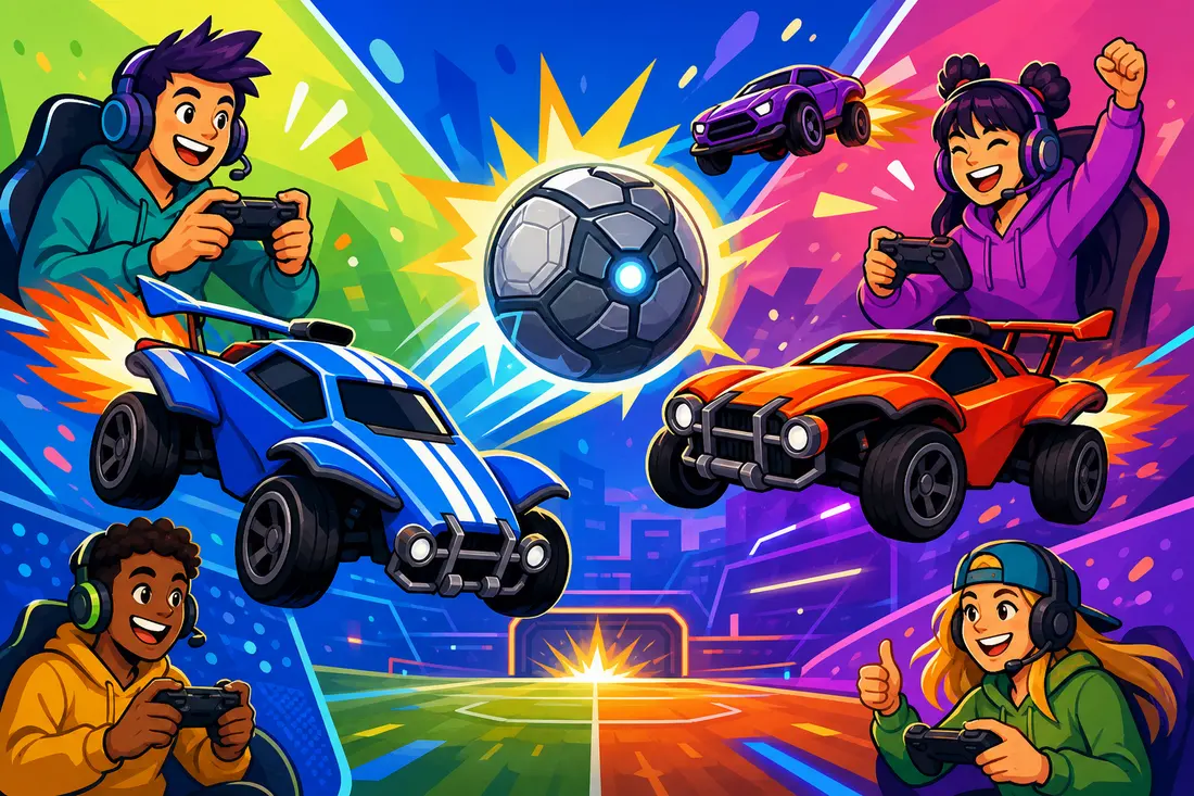 Rocket League est maintenant disponible en cross play