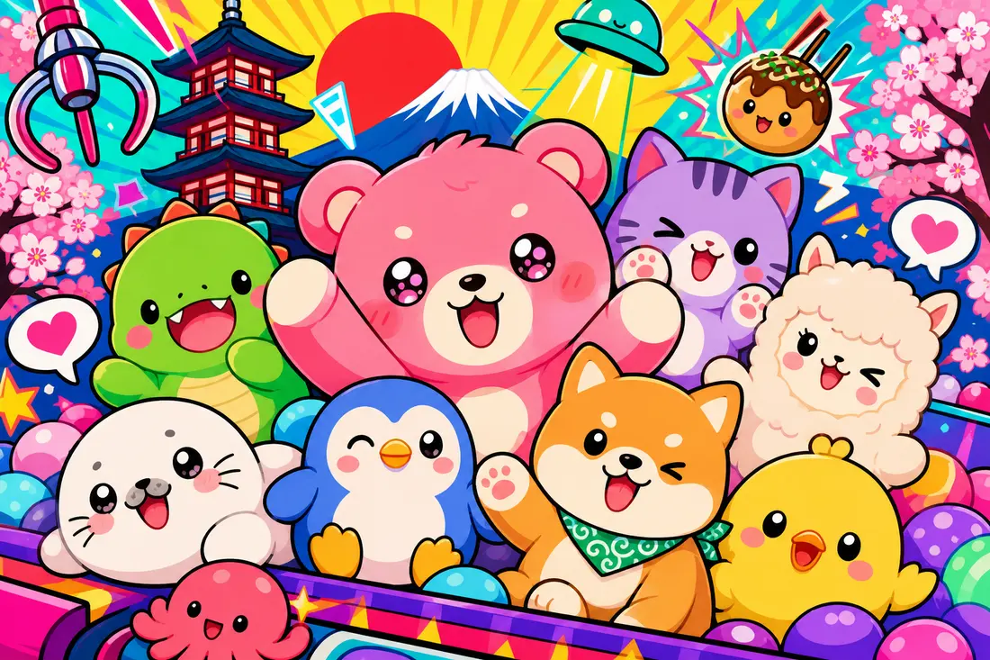 Les peluches kawaii du Japon