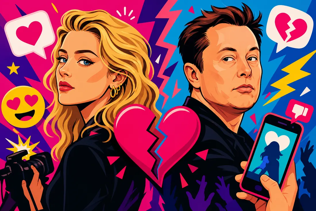 Amber Heard et Elon Musk, c’est terminé