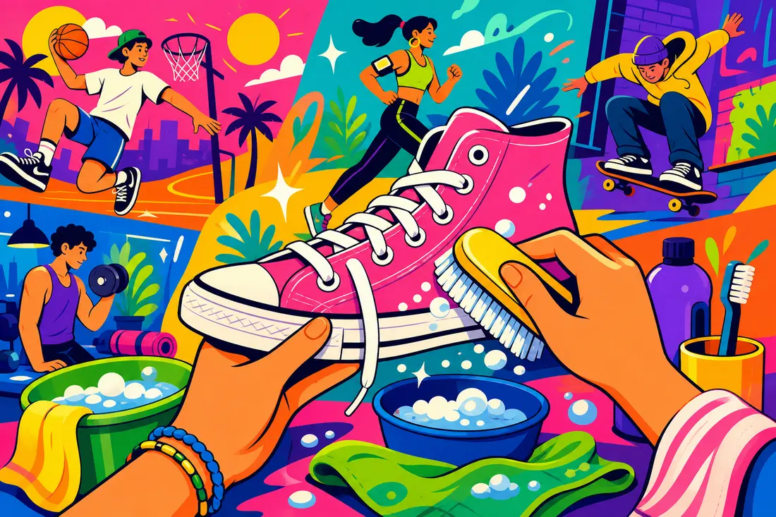 Conseils d’entretien pour vos sneakers en toile